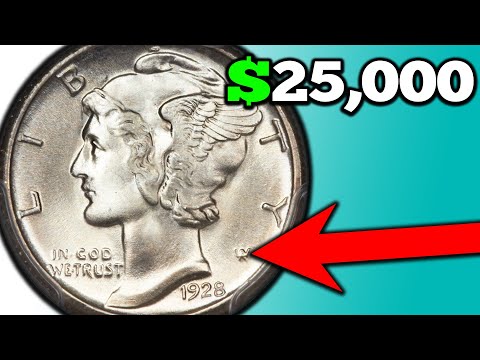 1928 Mercury Dime Error Coins Worth Money!