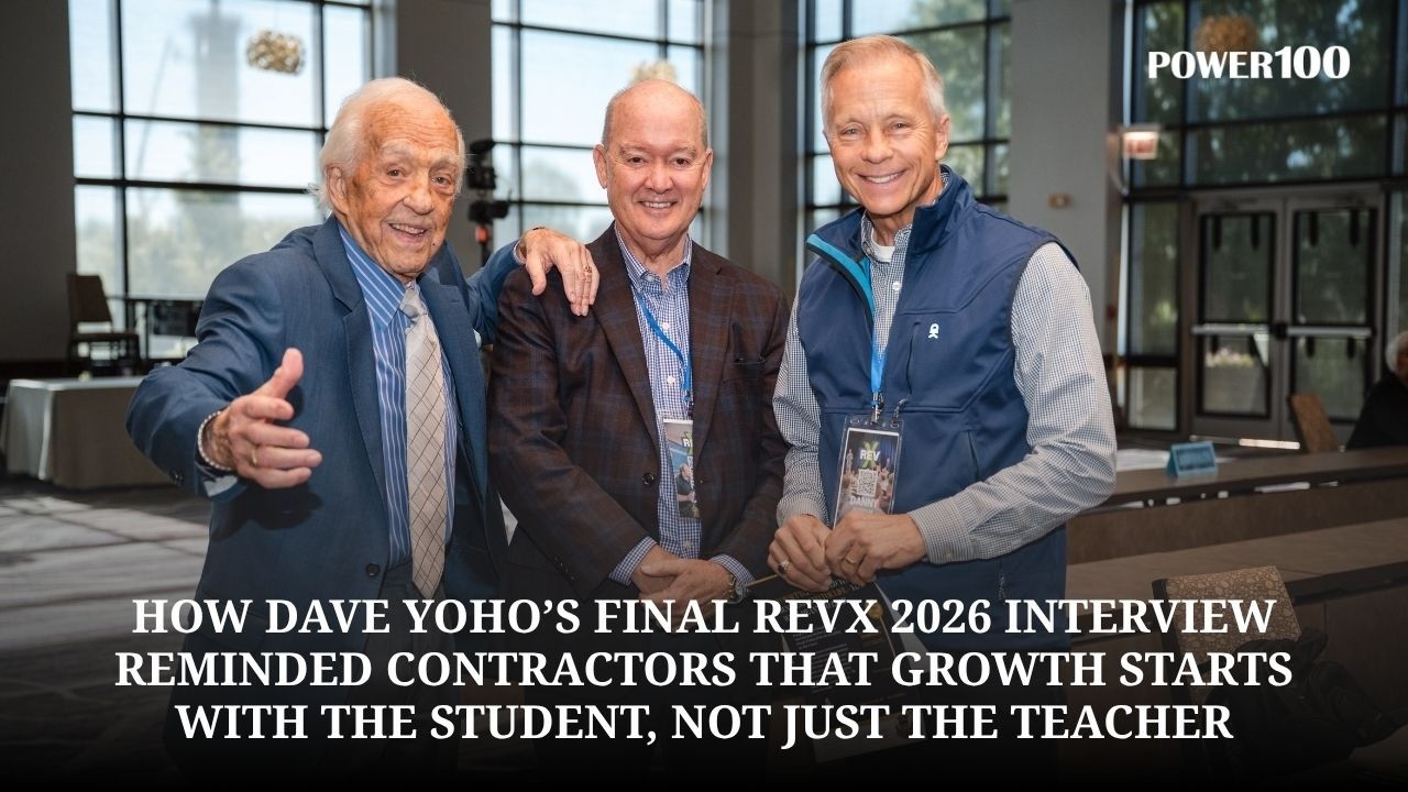 Ready To Learn, Ready To Lead: How Dave Yoho’s Final REVx 2026 Interview Reminded Contractors That Growth Starts With The Student, Not Just The Teacher