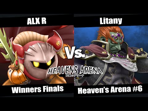 Heaven's Arena #6 Winners Finals - ALX R (Meta Knight) vs Litany (Ganondorf)