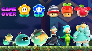 Super Mario Bros. Wonder: Bellabel Park - All Rosalina Power-Ups & Transformations