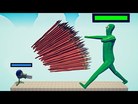 ZOMBIE GIANT vs EVERY GOD Peashooter Plants vs Zombies - Totally Accurate Battle Simulator TABS LABS