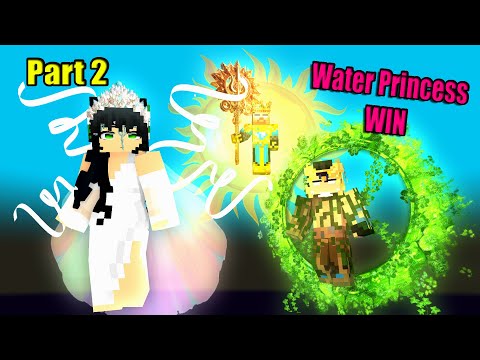 Part 2: Water Princess and Prince Luc Mission Accomplished #minecraft #animation