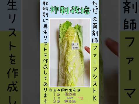 薬学科 抑制栽培(長野県)