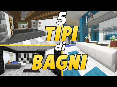 COME ARREDARE UNA CASA IN MINECRAFT ➜ IL BAGNO