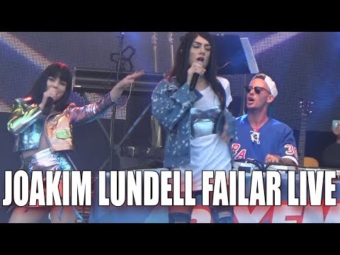 JOAKIM LUNDELL FAILAR LIVE PÅ SCEN!!! - Rix-Fm Vlogg