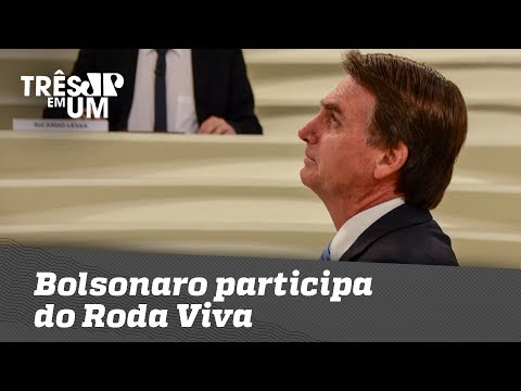 Bolsonaro participa do Roda Viva
