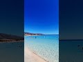 Elafonisi Crete  Greece 🇬🇷 #elafonisi #crete #greece #blueflagbeach #pinksand