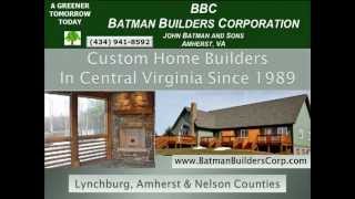 preview picture of video 'Custom Home Builders in Central Virginia-Batman Builders-434-941-8592'