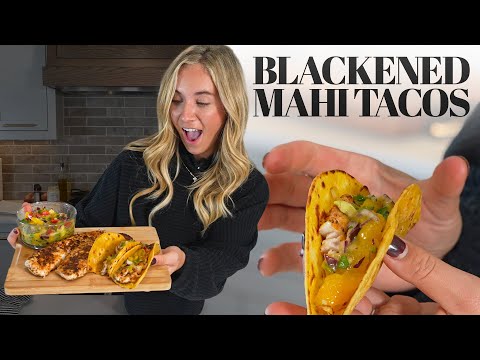 How to Make Blackened Mahi Tacos with Mango Salsa