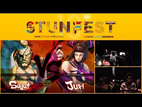 Ryan Hart (Sagat) vs EG.Momochi (Juri) - Stunfest 2014