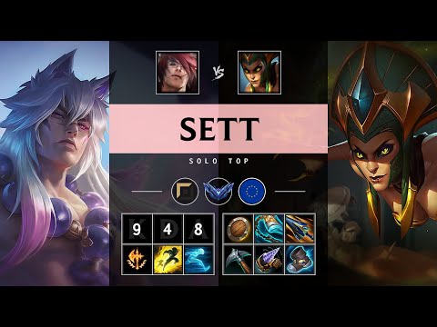 Sett Top vs Cassiopeia: Unstoppable - EUW Diamond Patch 14.24