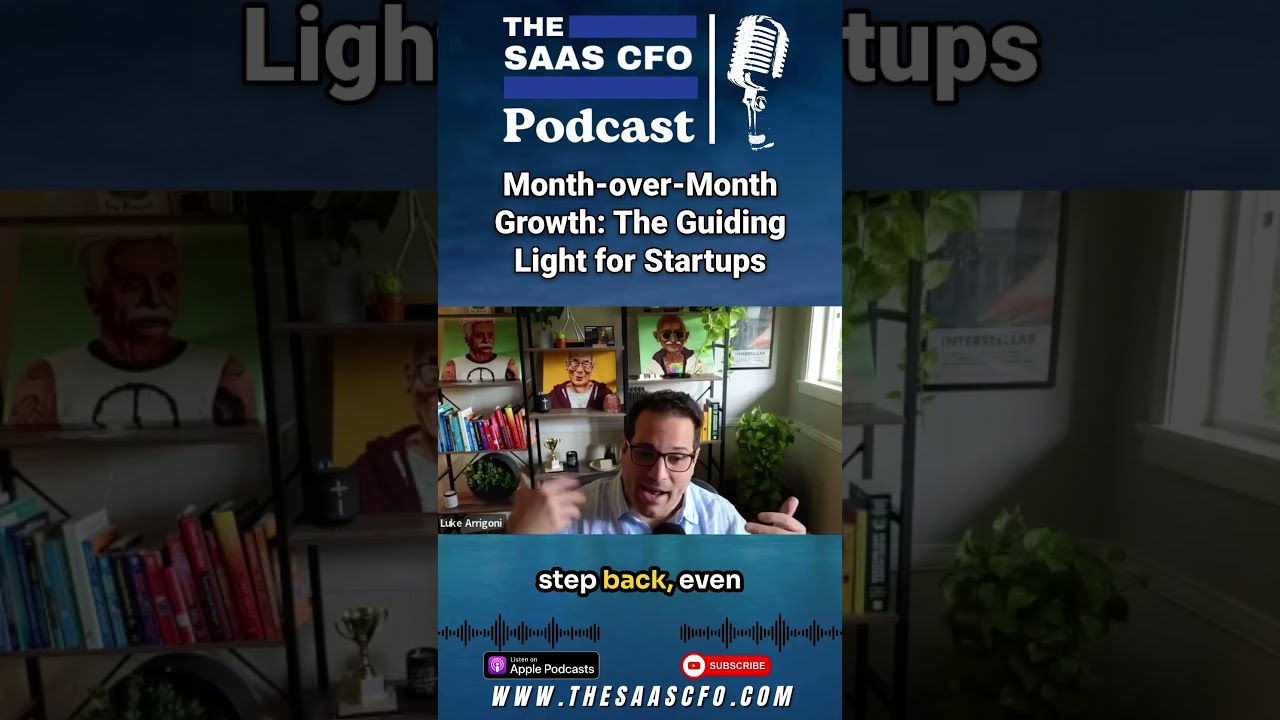 Month over Month Growth: The Guiding Light for Startups #saas #podcast #ai #loti #startup #shorts