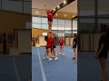 Extension Full Down Cheer Group Stunt