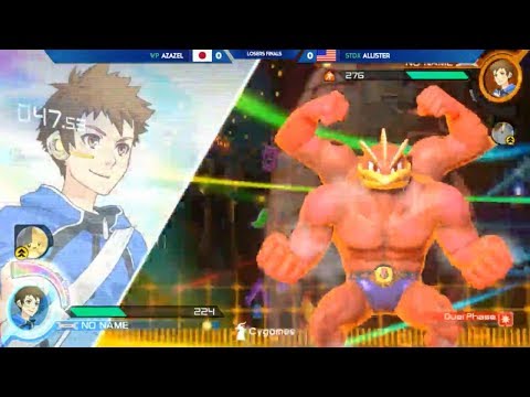 Evo 2018: Pokkén Tournament DX Losers Finals - AZAZEL (Japan) vs ALLISTER (USA)