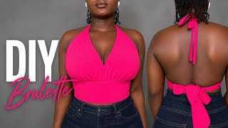 DIY Bralette Tutorial for Beginners | How to Sew a Bralette from Scratch (No Pattern Needed)