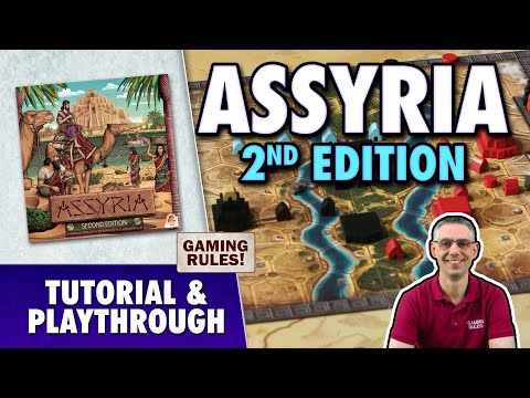 Assyria 2nd Edition: Tutorial & Playthrough
