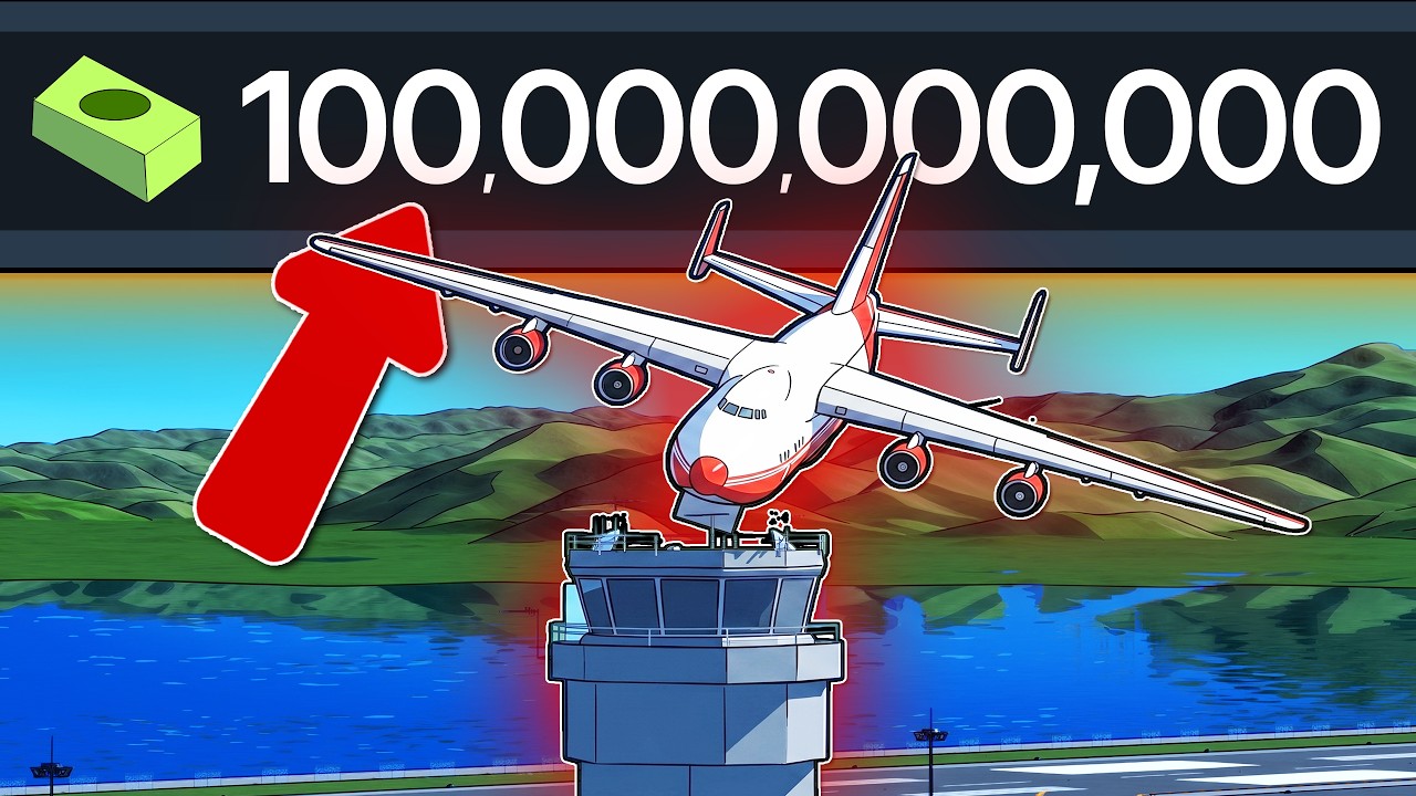 I Built the Most PSYCHOTICALLY Efficient Airport - Cities Skylines 2