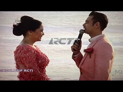 Janji Suci Pernikahan Raffi Ahmad dan Nagita Slavina di Bali