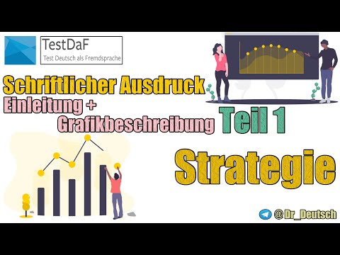 Strategie TestDaF. Schriftlicher Ausdruck. Teil 1. Einleitung + Grafikbeschreibung