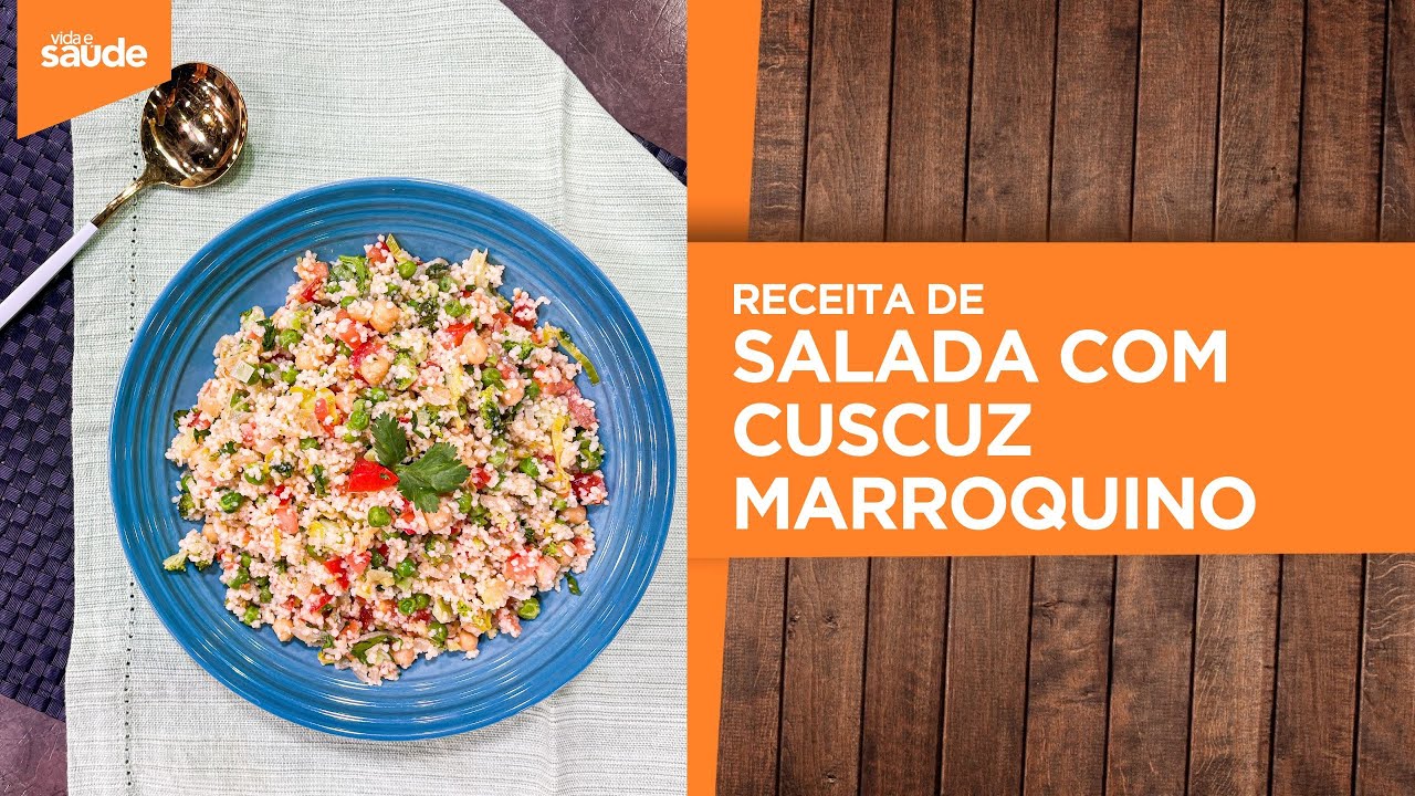 Receita: Salada com cuscuz marroquino (19/02/24)
