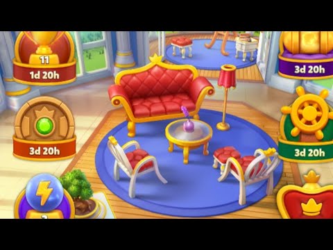 Very Satisfying Royal Match Castle Level 1669-1773 #asmr #trending #game #king #castle