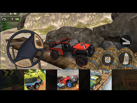 4x4 Jeep Off-road Trial Driving Simulator Android iOS GamePlay.