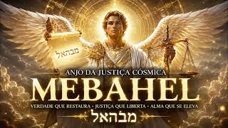 Anjo Mebahel. Anjo da justiça Cósmica.