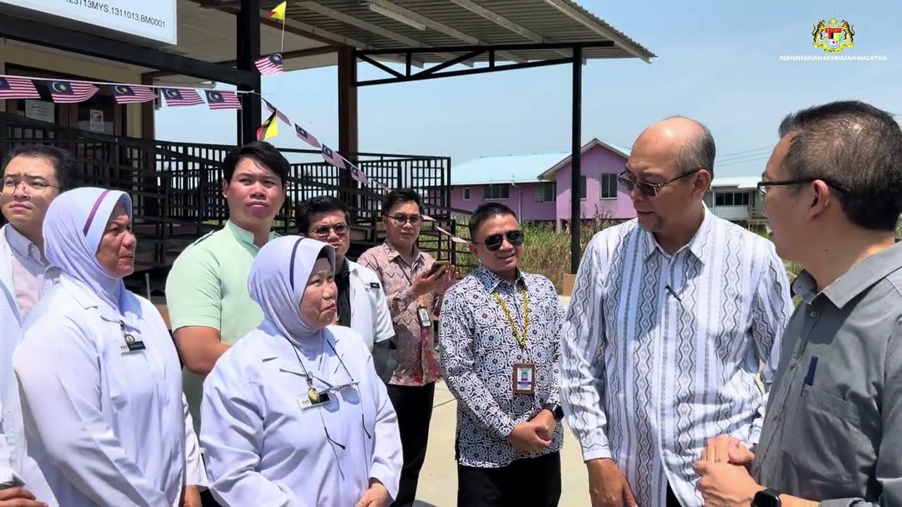 Lawatan Kerja Rasmi Ketua Pengarah Kesihatan ke Klinik Kesihatan Maludam 2026