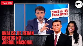 RENAN SANTOS SURPREENDE GLOBO NO JORNAL NACIONAL! #LiveNYTep11