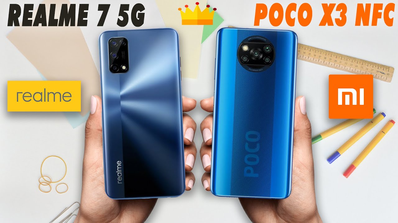 Realme 7 5G vs Poco X3 Nfc