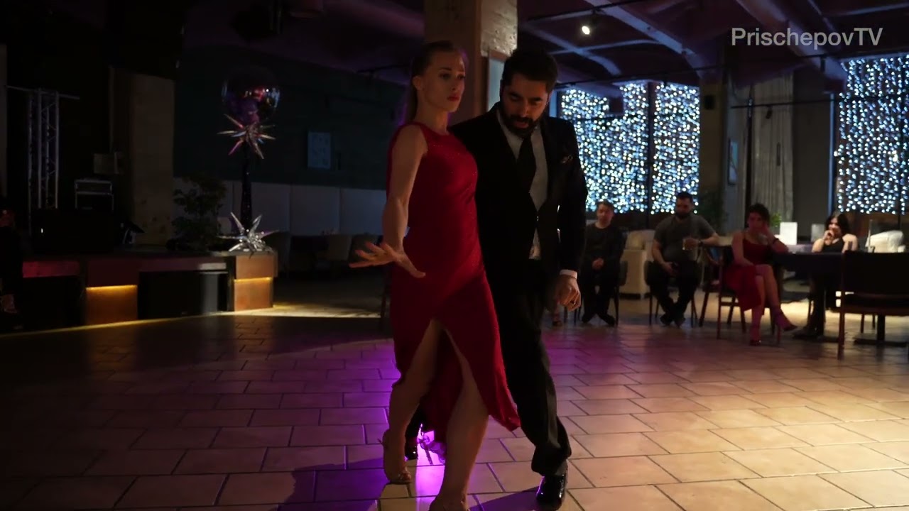 Video thumbnail for Damian Mechura & Alexandra Mashina, 2-3, Prischepov Milonga 20.04.2022