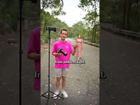 How to Fake a Sunset using Off Camera Flash