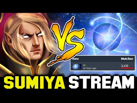 10000 Games Invoker vs 3000 Games Carry IO | Sumiya Invoker Stream Moment #1665