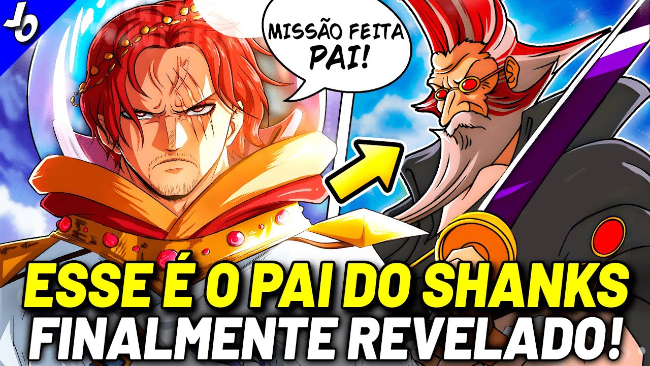 INACREDITÁVEL! A VERDADEIRA IDENTIDADE DE SHANKS E SEU PAI FINALMENTE REVELADOS | ONE PIECE 1086