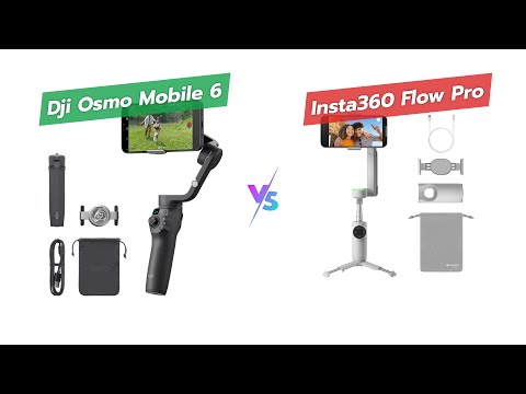 📸 DJI Osmo Mobile 6 vs Insta360 Flow Pro: Which Gimbal Wins? 🤔