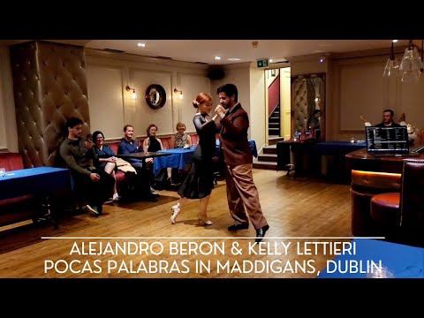 Alejandro Beron & Kelly Lettieri dance Pocas Palabras by Orquestra Tipica Tanturi in Dublin