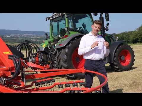 Efficient & comfortable forage harvesting | KUHN GA 13231 - The ISOBUS four-rotor rake