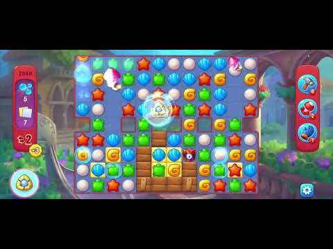 Fishdom gameplay level 2349