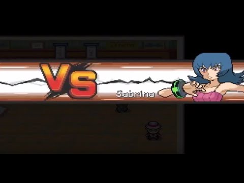 Pokemon Soul Silver - Gym Leader Sabrina Rematch
