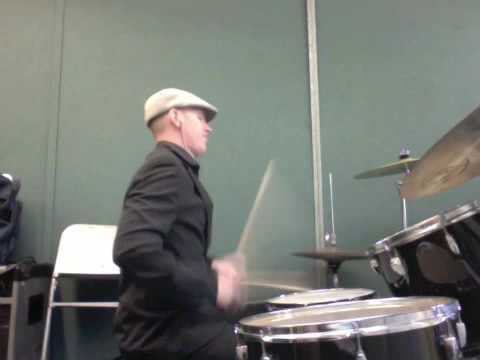 Funky Pierre on drums 2