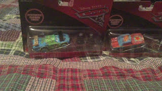 Cars 3 superfly and bill demolition derby cars