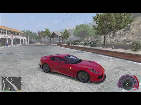 2018 Ferrari 812 Superfast (GTA V Mod)