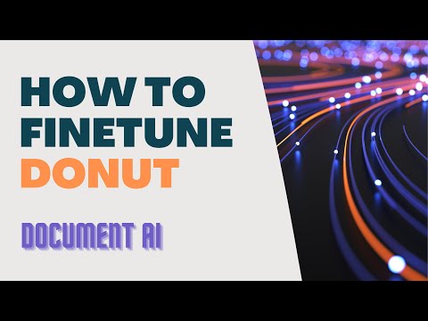 Como ajustar o modelo Donut (Document AI)