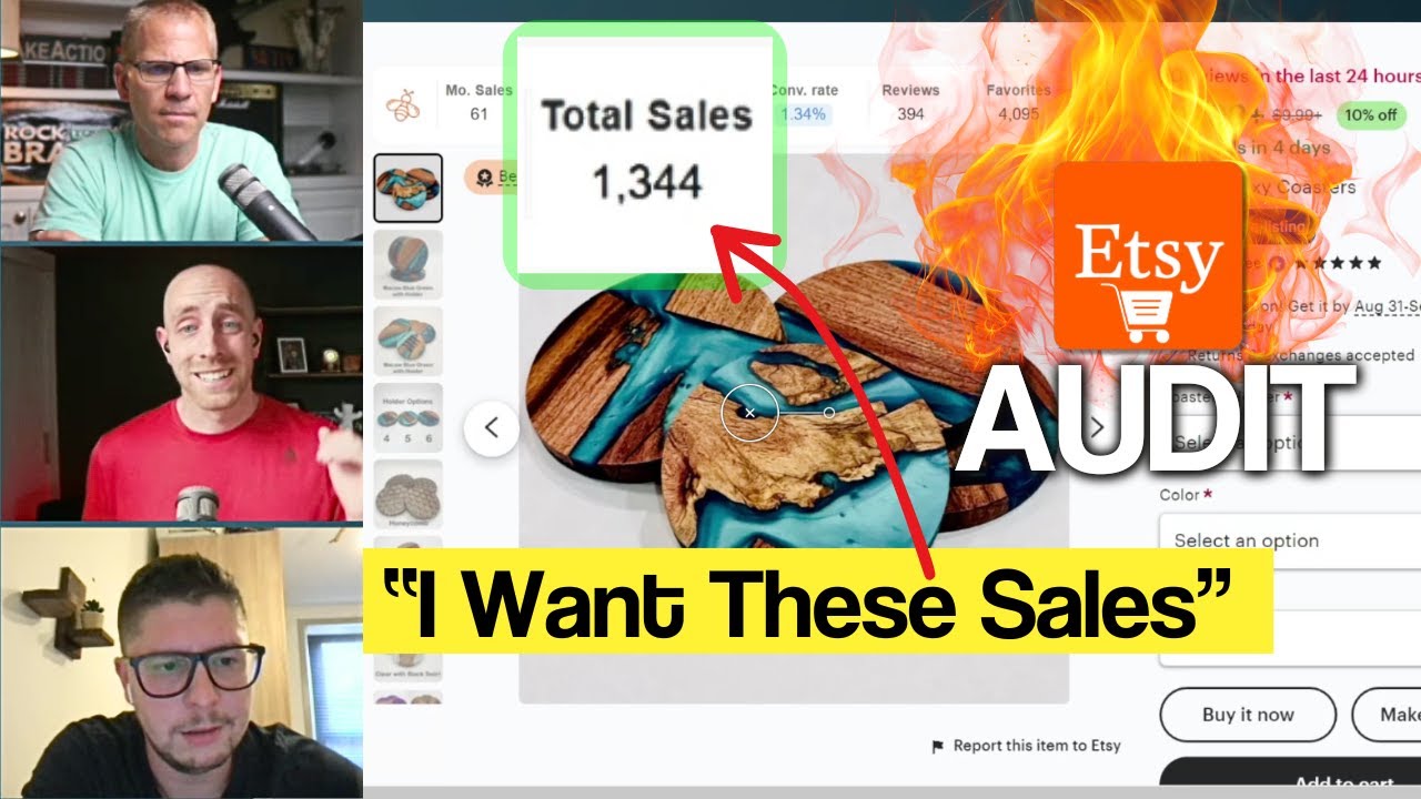 His Products Are AMAZING, but he's MISSING ONE IMPORTANT THING - Etsy Shop Audit