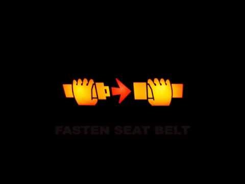Fasten seat belt - sound signal
