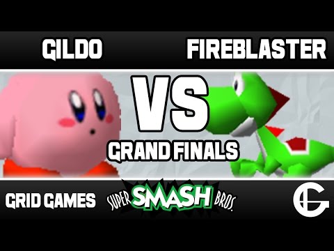 Gildo (Kirby) VS Fireblaster (Yoshi) | Grid Smash 64 Weekly 32 | Grand Finals