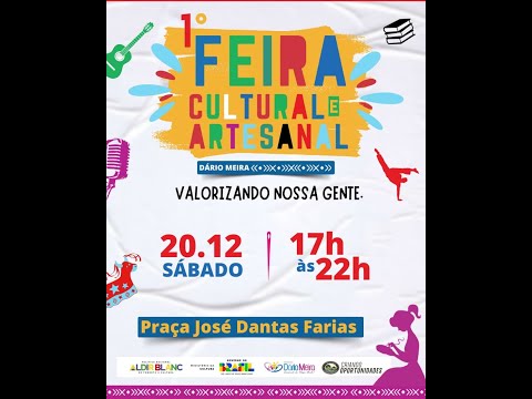 DIA 20/12/2025  A GRANDE FESTA DA CULTURA DE DARIO MEIRA