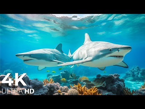 4K Stunning Underwater Wonders of the Red Sea - Colorful Coral Reef Inhabitants - 3 HOUR