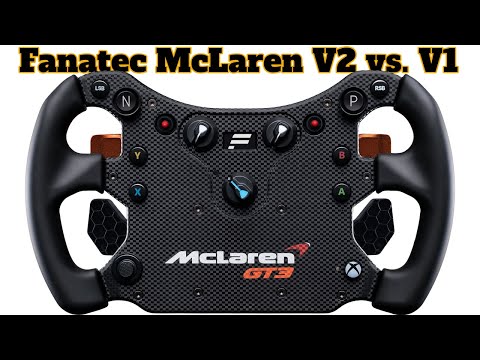 [2/2] Fanatec McLaren V2 vs. V1 + ClubSport Quick Release im Test