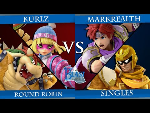 Top Blastzone 30 Round Robin - Kurlz (Min Min, Bowser) Vs. Markrealth (Roy, Captain Falcon)